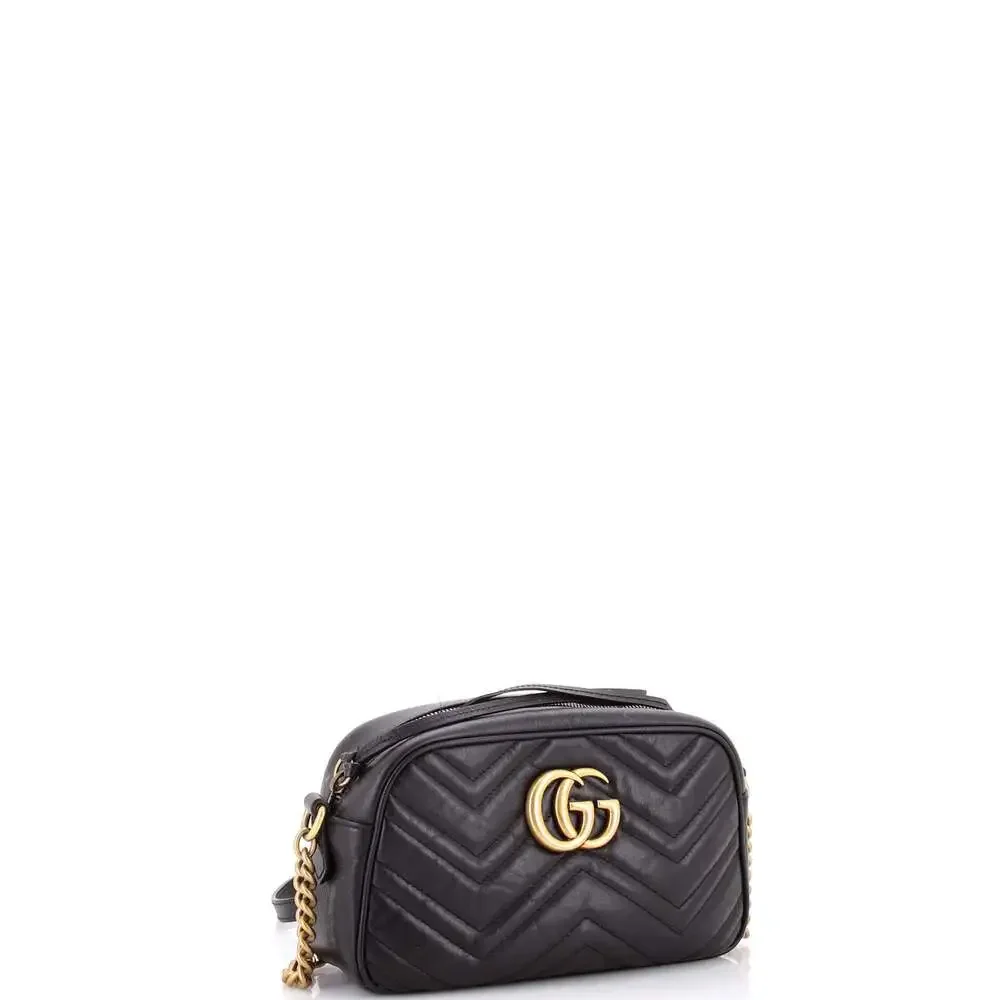 Gucci Gg Marmont Shoulder Bag Matelasse #220390G12B - Picture 2 of 9